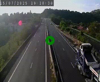 Caméra autoroute A75 à hauteur de Coudes, en direction de Clermont-Ferrand