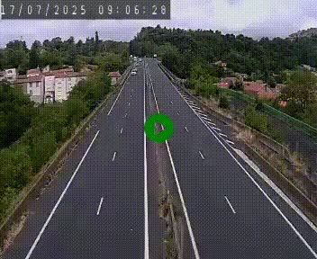 Caméra autoroute A75 à hauteur de Coudes, en direction de Clermont-Ferrand