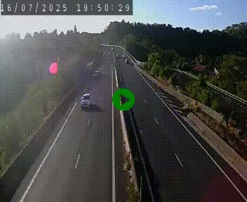 Caméra autoroute A75 à hauteur de Coudes, en direction de Clermont-Ferrand