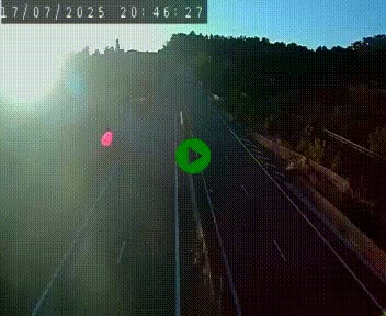 Caméra autoroute A75 à hauteur de Coudes, en direction de Clermont-Ferrand