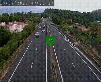 Caméra autoroute A75 à hauteur de Coudes, en direction de Clermont-Ferrand