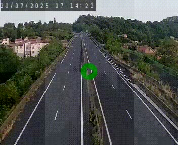 Caméra autoroute A75 à hauteur de Coudes, en direction de Clermont-Ferrand