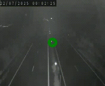 Caméra autoroute A75 à hauteur de Coudes, en direction de Clermont-Ferrand
