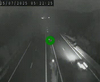 Caméra autoroute A75 à hauteur de Coudes, en direction de Clermont-Ferrand