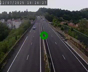 Caméra autoroute A75 à hauteur de Coudes, en direction de Clermont-Ferrand