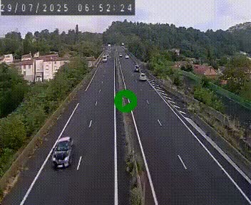 Caméra autoroute A75 à hauteur de Coudes, en direction de Clermont-Ferrand