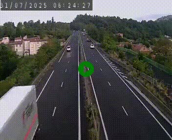 Caméra autoroute A75 à hauteur de Coudes, en direction de Clermont-Ferrand