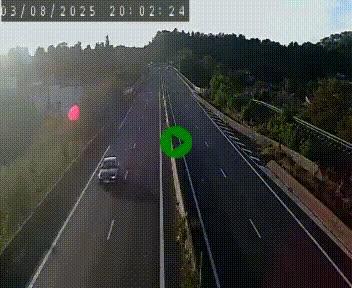 Caméra autoroute A75 à hauteur de Coudes, en direction de Clermont-Ferrand