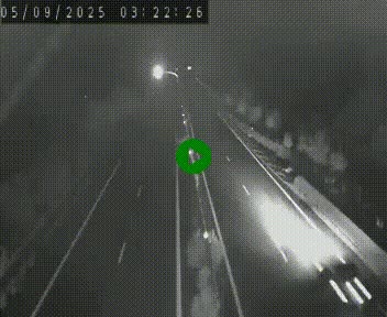 Caméra autoroute A75 à hauteur de Coudes, en direction de Clermont-Ferrand