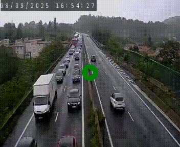 Caméra autoroute A75 à hauteur de Coudes, en direction de Clermont-Ferrand