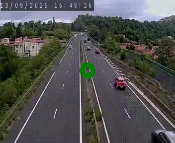 Caméra autoroute A75 à hauteur de Coudes, en direction de Clermont-Ferrand