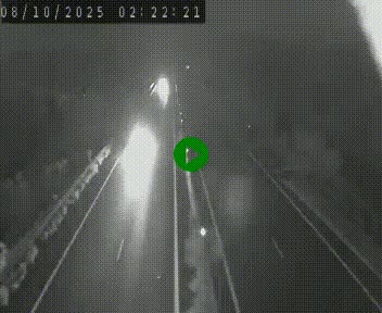 Caméra autoroute A75 à hauteur de Coudes, en direction de Clermont-Ferrand