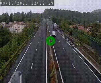 Caméra autoroute A75 à hauteur de Coudes, en direction de Clermont-Ferrand