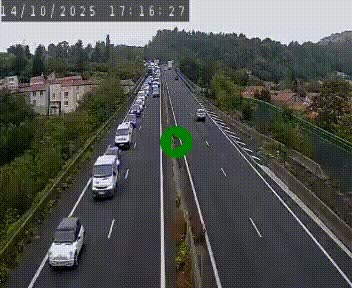Caméra autoroute A75 à hauteur de Coudes, en direction de Clermont-Ferrand