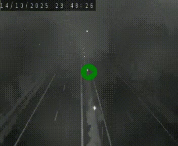Caméra autoroute A75 à hauteur de Coudes, en direction de Clermont-Ferrand