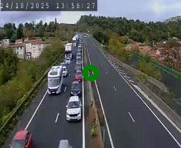 Caméra autoroute A75 à hauteur de Coudes, en direction de Clermont-Ferrand