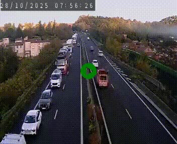 Caméra autoroute A75 à hauteur de Coudes, en direction de Clermont-Ferrand