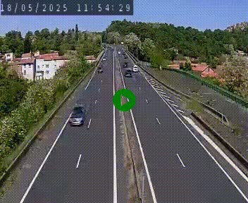 <h2>Caméra autoroute A75 à hauteur de Coudes, en direction de Clermont-Ferrand</h2>