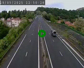 <h2>Caméra autoroute A75 à hauteur de Coudes, en direction de Clermont-Ferrand</h2>