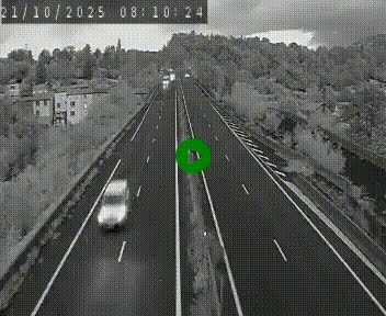 Caméra autoroute A75 à hauteur de Coudes, en direction de Clermont-Ferrand