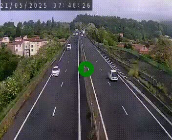 <h2>Caméra autoroute A75 à hauteur de Coudes, en direction de Clermont-Ferrand</h2>