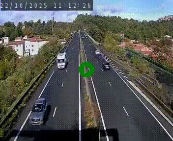 <h2>Caméra autoroute A75 à hauteur de Coudes, en direction de Clermont-Ferrand</h2>