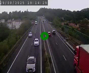 <h2>Caméra autoroute A75 à hauteur de Coudes, en direction de Clermont-Ferrand</h2>