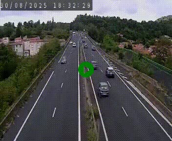 <h2>Caméra autoroute A75 à hauteur de Coudes, en direction de Clermont-Ferrand</h2>