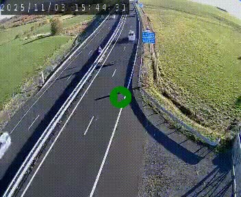<h2>Caméra autoroute A75 à hauteur du col de la Fageole en direction de Clermont-Ferrand</h2>