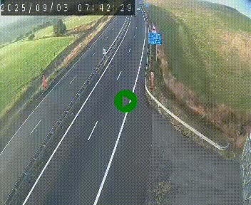 <h2>Caméra autoroute A75 à hauteur du col de la Fageole en direction de Clermont-Ferrand</h2>
