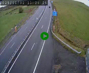 <h2>Caméra autoroute A75 à hauteur du col de la Fageole en direction de Clermont-Ferrand</h2>