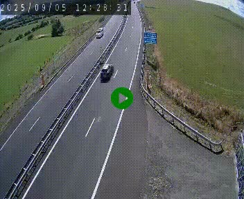 <h2>Caméra autoroute A75 à hauteur du col de la Fageole en direction de Clermont-Ferrand</h2>