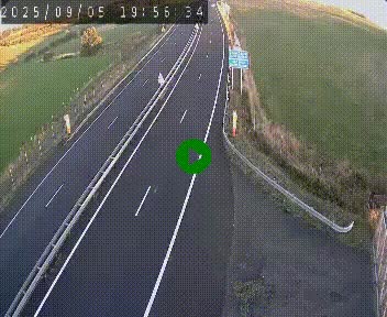 <h2>Caméra autoroute A75 à hauteur du col de la Fageole en direction de Clermont-Ferrand</h2>