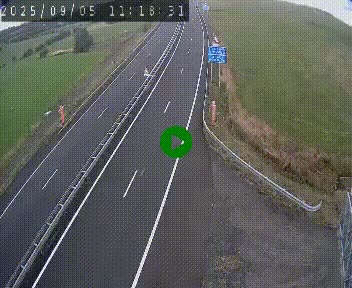 <h2>Caméra autoroute A75 à hauteur du col de la Fageole en direction de Clermont-Ferrand</h2>