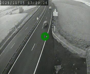 <h2>Caméra autoroute A75 à hauteur du col de la Fageole en direction de Clermont-Ferrand</h2>