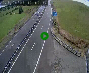 <h2>Caméra autoroute A75 à hauteur du col de la Fageole en direction de Clermont-Ferrand</h2>