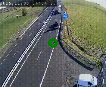 <h2>Caméra autoroute A75 à hauteur du col de la Fageole en direction de Clermont-Ferrand</h2>