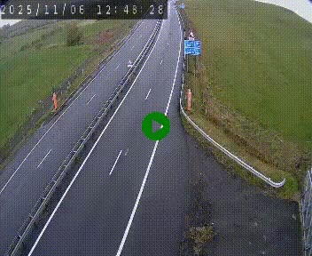 <h2>Caméra autoroute A75 à hauteur du col de la Fageole en direction de Clermont-Ferrand</h2>