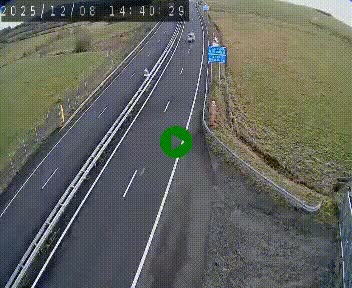 <h2>Caméra autoroute A75 à hauteur du col de la Fageole en direction de Clermont-Ferrand</h2>