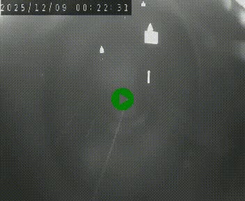 Caméra autoroute A75 à hauteur du col de la Fageole en direction de Clermont-Ferrand