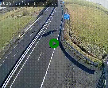 <h2>Caméra autoroute A75 à hauteur du col de la Fageole en direction de Clermont-Ferrand</h2>