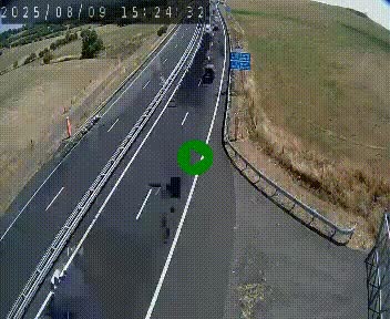 <h2>Caméra autoroute A75 à hauteur du col de la Fageole en direction de Clermont-Ferrand</h2>