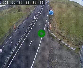 Caméra autoroute A75 à hauteur du col de la Fageole en direction de Clermont-Ferrand