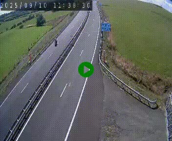 <h2>Caméra autoroute A75 à hauteur du col de la Fageole en direction de Clermont-Ferrand</h2>
