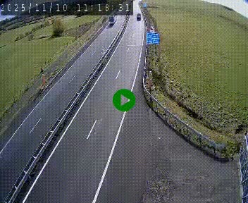 <h2>Caméra autoroute A75 à hauteur du col de la Fageole en direction de Clermont-Ferrand</h2>