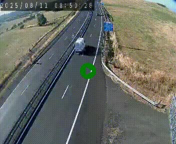 <h2>Caméra autoroute A75 à hauteur du col de la Fageole en direction de Clermont-Ferrand</h2>