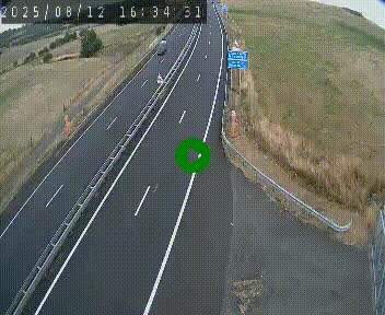 <h2>Caméra autoroute A75 à hauteur du col de la Fageole en direction de Clermont-Ferrand</h2>