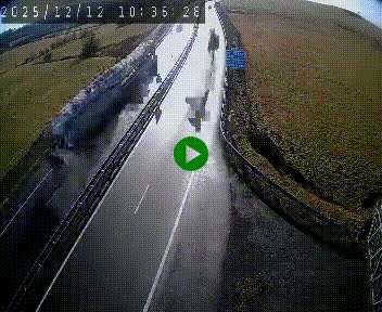 <h2>Caméra autoroute A75 à hauteur du col de la Fageole en direction de Clermont-Ferrand</h2>