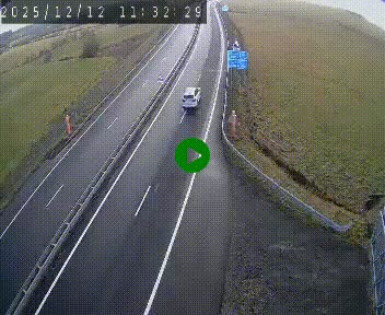 <h2>Caméra autoroute A75 à hauteur du col de la Fageole en direction de Clermont-Ferrand</h2>