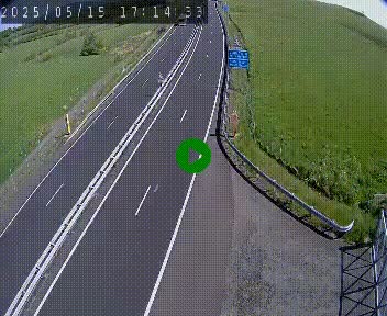 <h2>Caméra autoroute A75 à hauteur du col de la Fageole en direction de Clermont-Ferrand</h2>